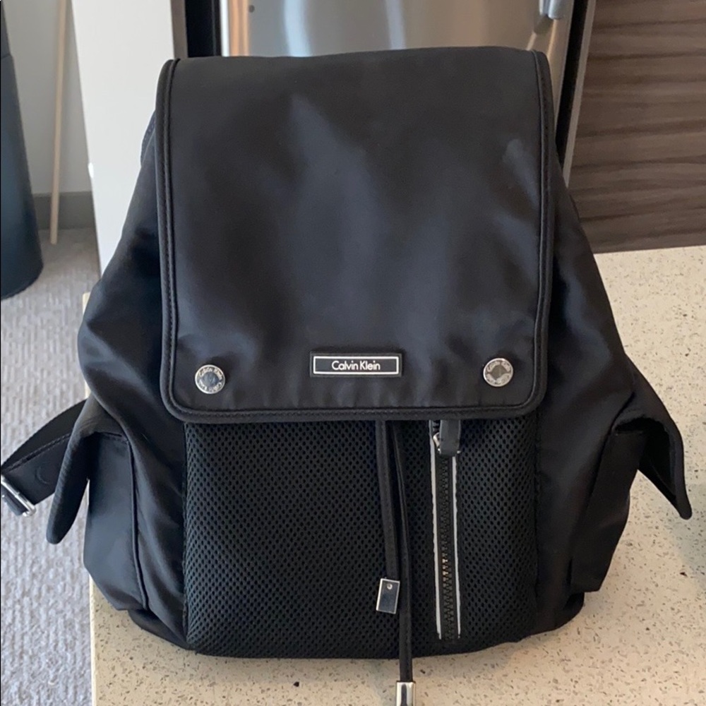 Calvin Klein Black BackPack